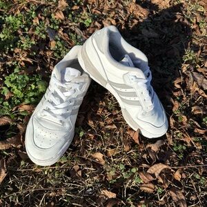 adidas White and Gray Women's Sneakers